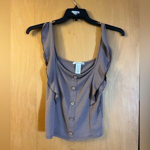 Brown Tank top